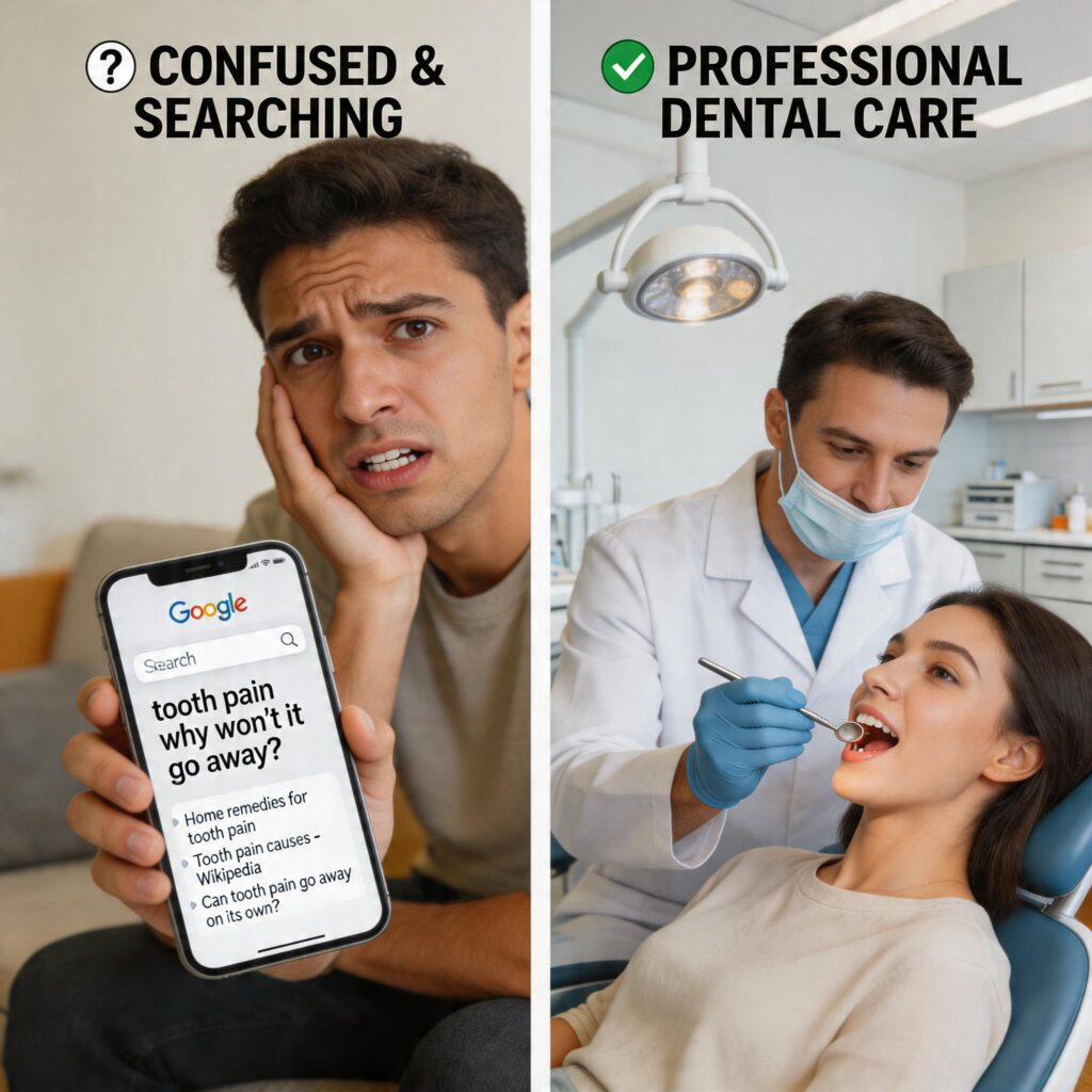 Google Advice vs Real Dentist Advice: Why Trusting Experts Matters More