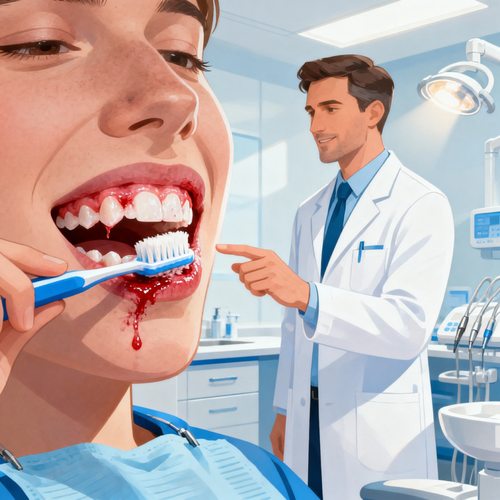 Why Your Gums Bleed While Brushing and What It Indicates About Your Health