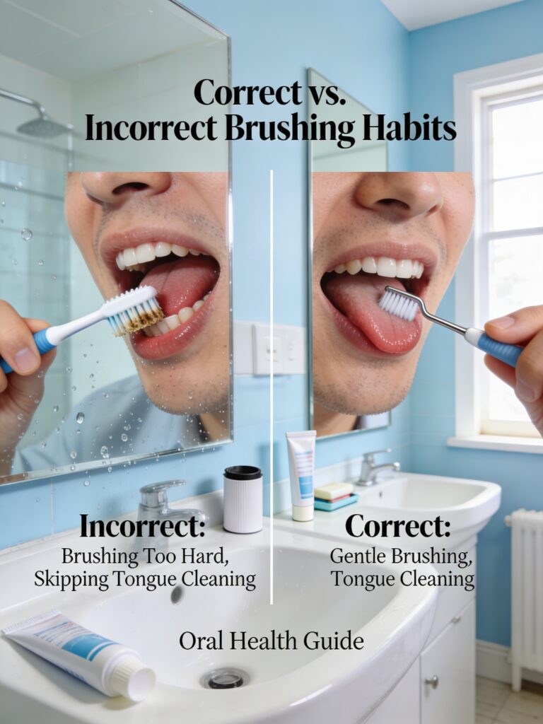 Common Morning Brushing Mistakes That Damage Teeth Slowly Over Time