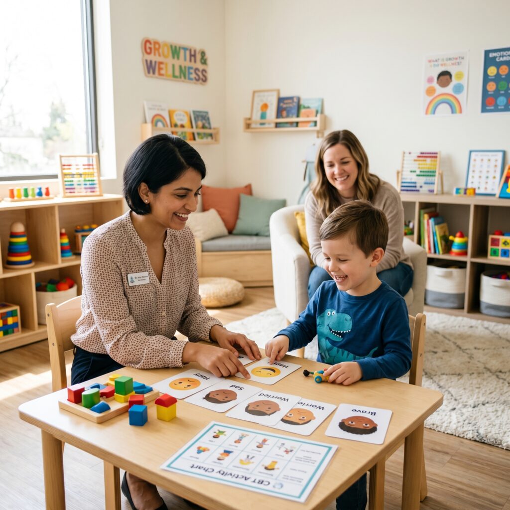 CBT Therapy Bachon Mein Kaise Help Karti Hai? Parents Ke Liye Complete Guide