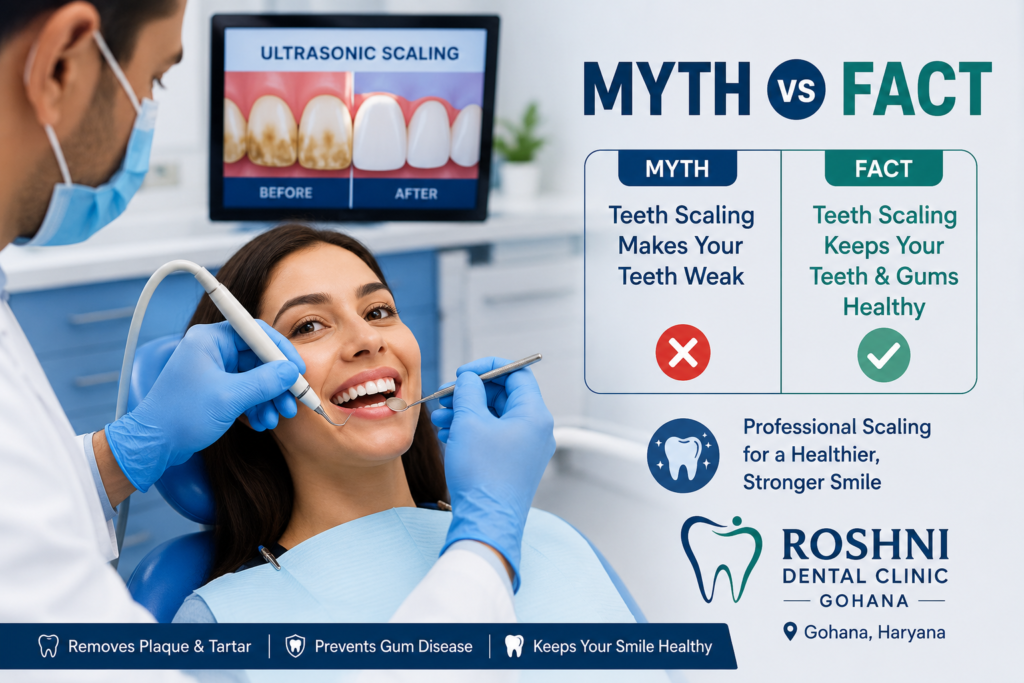 Does Teeth Scaling Make Your Teeth Weak? Myth or Fact? A Dentist Explains
