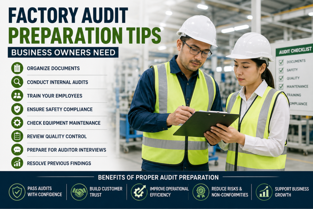 Factory Audit Preparation Tips Business Owners Need