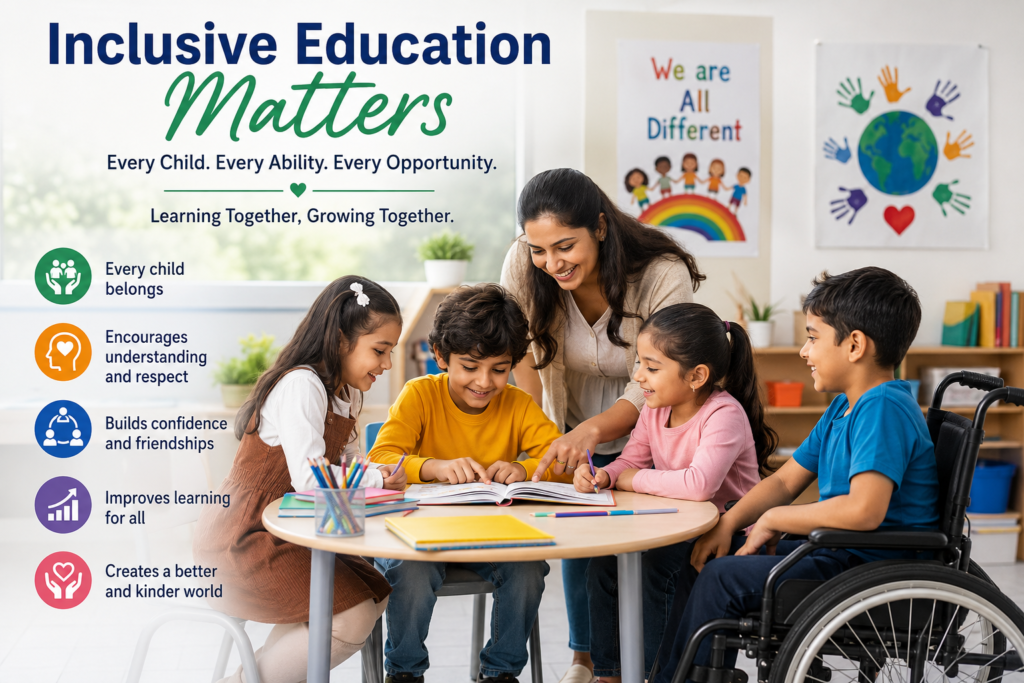 Inclusive Education Matters: Why Every Child Deserves the Opportunity to Learn Together