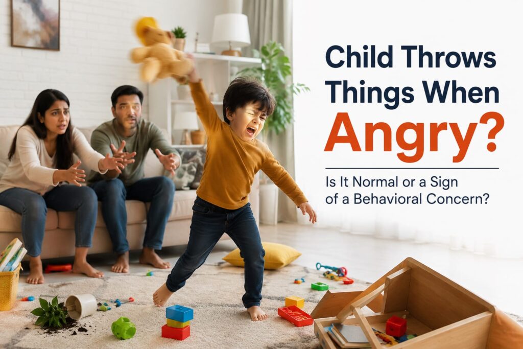 Child Throws Things When Angry? Is It Normal or a Sign of a Behavioral Concern?