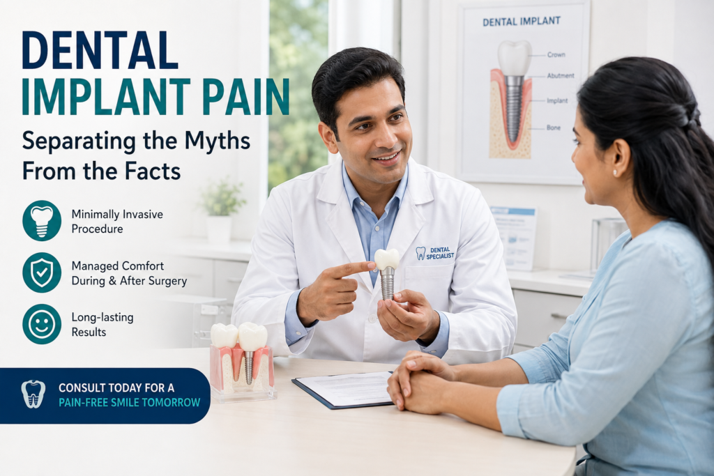 Dental Implant Pain: Separating the Myths From the Facts