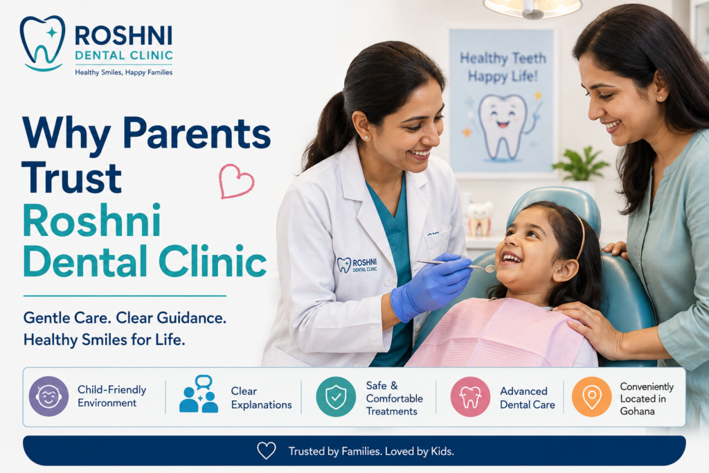 Why Parents Trust Roshni Dental Clinic