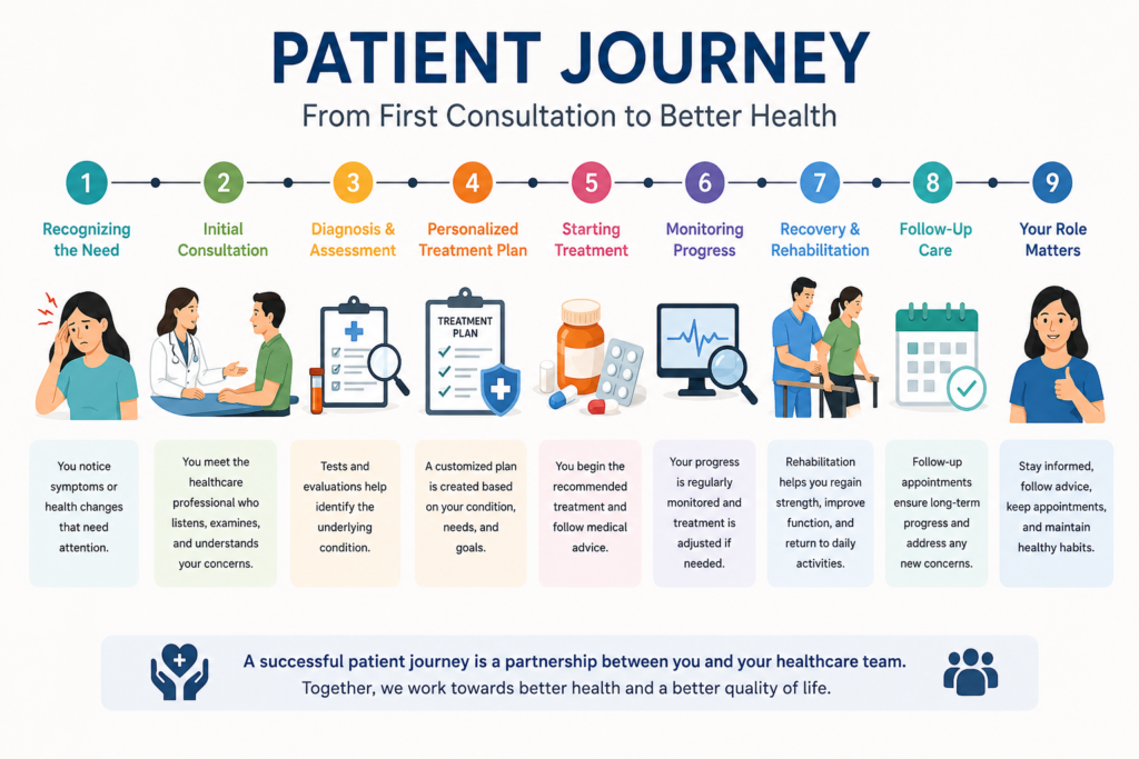 Patient Journey: From First Consultation to Better Health