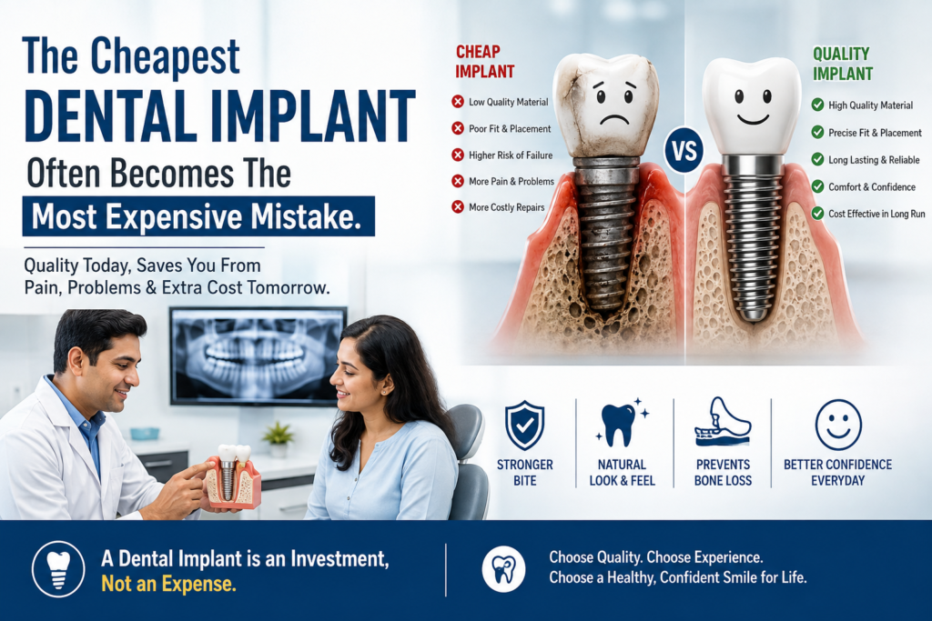 The Cheapest Dental Implant Often Becomes the Most Expensive Mistake