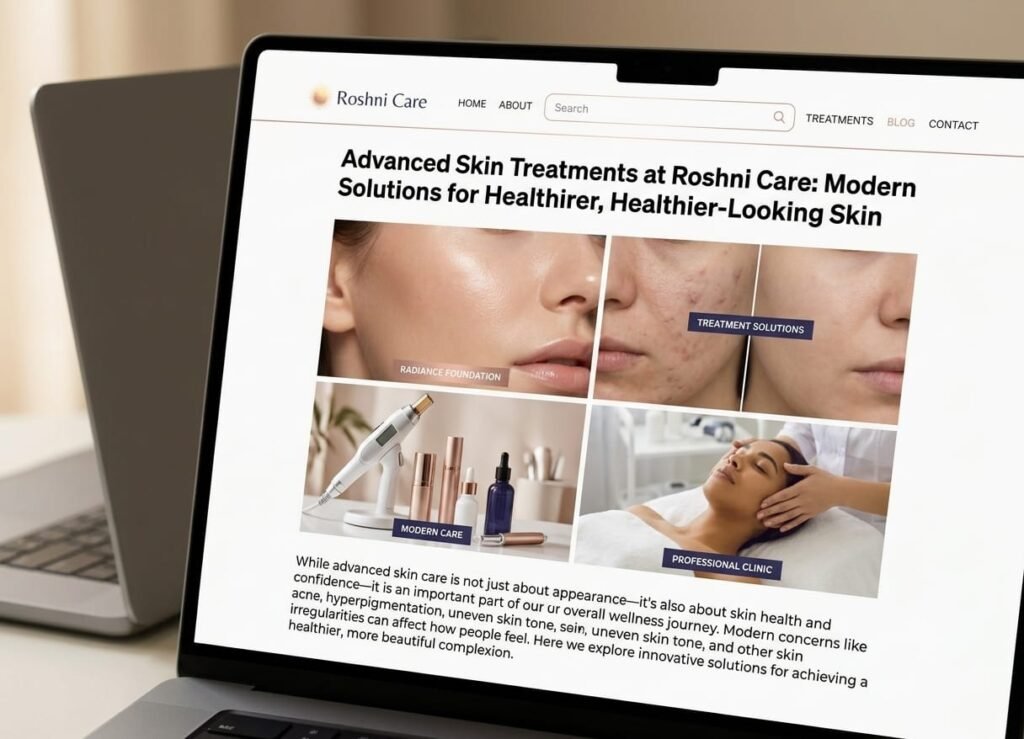 Advanced Skin Treatments at Roshni Care: Modern Solutions for Healthier, Healthier-Looking Skin