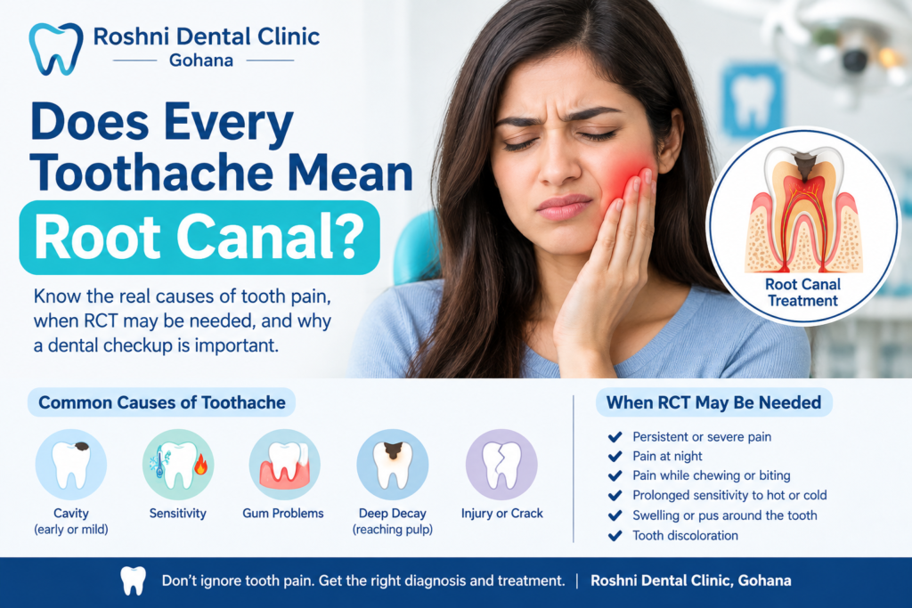 Does Every Toothache Mean Root Canal?