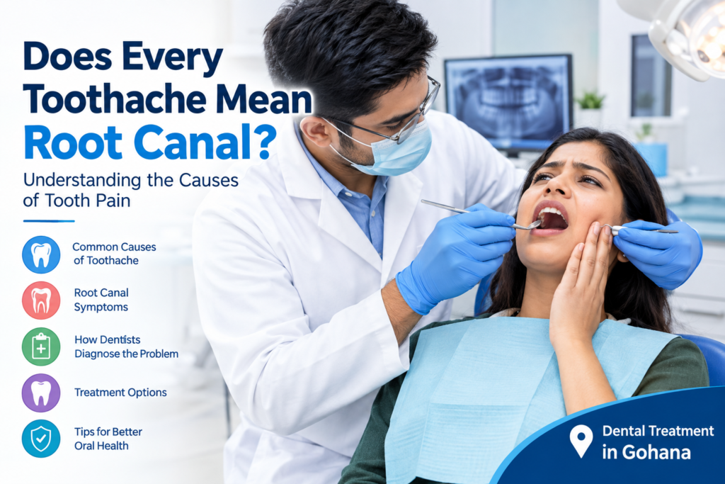 Does Every Toothache Mean Root Canal? Understanding the Causes of Tooth Pain