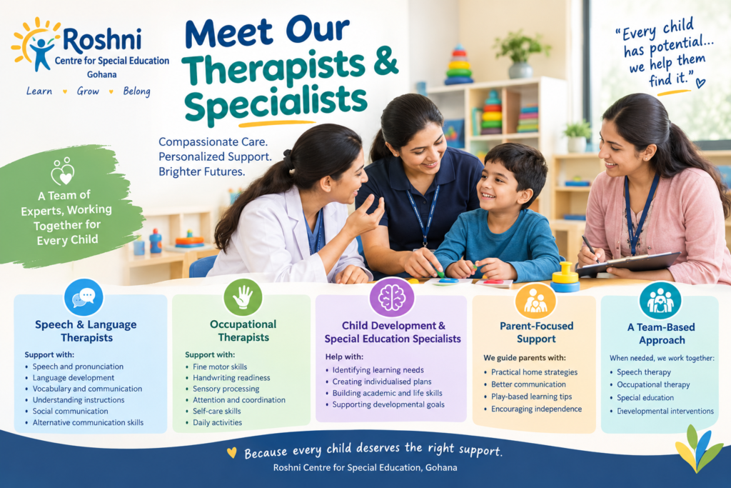 Meet Our Therapists & Specialists: Compassionate Care for Every Child