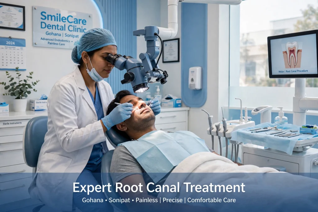 Root Canal Dentist in Gohana: When Should You Book an Appointment?